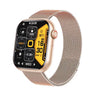 Blood Glucose And Oxygen Monitoring Bracelet With Bluetooth Call Siri Voice Assistant Silicone Wristband Rectangular Dial Sports Strap Style