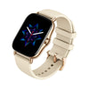 Bluetooth Calling Sports Smart Watch With Silicone Strap Square Ips Touch Screen Life Waterproof For Men Women Teens