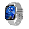 Bluetooth Calling Sports Smart Watch With Silicone Strap Square Ips Touch Screen Life Waterproof For Men Women Teens