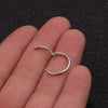 Body Accessories Metal Geometric Open And Closed Rings Electroplated For Puncture Unisex