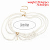 Body Chain Plastic Imitation Pearl Sweet Style For Women