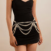 Body Chain Plastic Imitation Pearl Sweet Style For Women