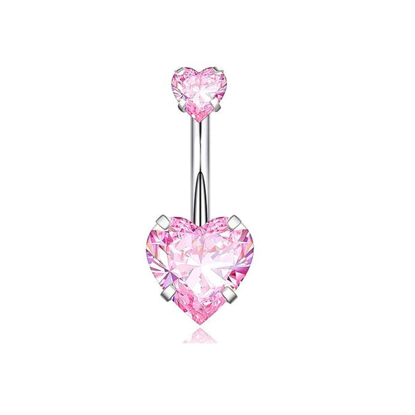 Body Piercing Jewelry Belly Button Ring Stainless Steel Geometric Electroplating Unisex