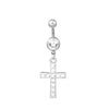 Body Piercing Jewelry Stainless Steel Inlaid Zircon Animals Zodiac Butterfly Spider Navel Ring For Women