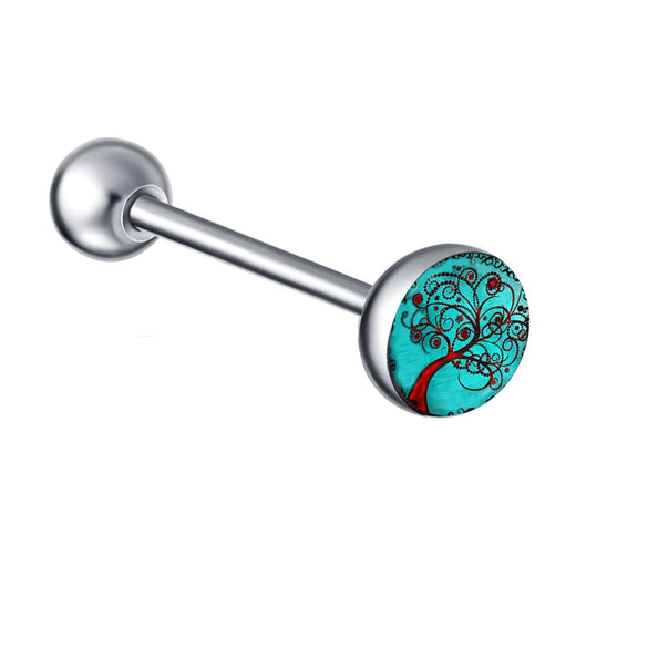 Body Piercing Jewelry Stainless Steel Mixed Color Insect Pattern Handmade