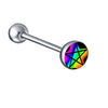 Body Piercing Jewelry Stainless Steel Mixed Color Insect Pattern Handmade