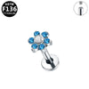 Body Piercing Jewelry Titanium Alloy Copper Stainless Steel Geometric Electroplating Unisex