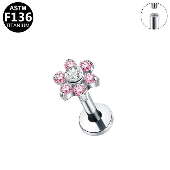 Body Piercing Jewelry Titanium Alloy Copper Stainless Steel Geometric Electroplating Unisex
