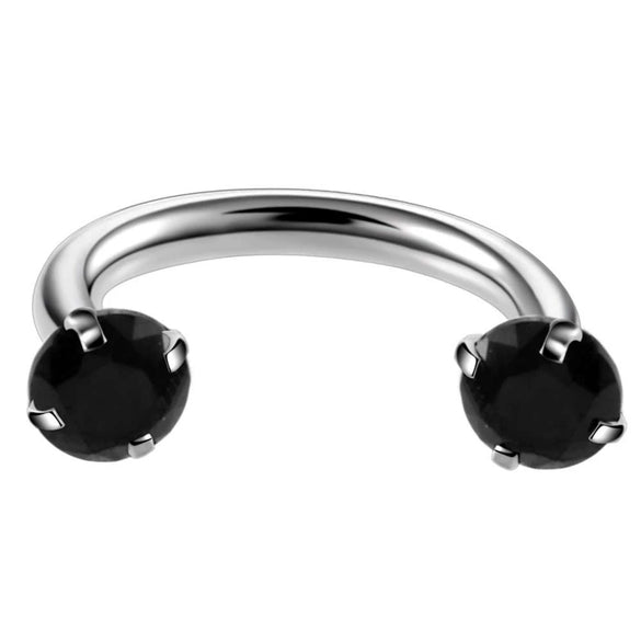 Body Puncture Jewelry Stainless Steel Ushaped Electroplated Ring And Nail