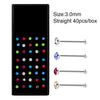 Body Puncture Stainless Steel Nose Nail Geometric Pattern Diamond Style Unisex