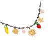 Bohemian Braided Handmade Stainless Steel Beach Jewelry With Starfish Conch Animal Zodiac Shapes Women's Necklace