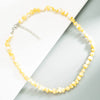 Bohemian Irregular Shell Necklace Vintage Simple Handmade Beaded Ball Chain Jewelry
