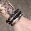 Bohemian Style Turquoise Heart Handmade Bracelet Set For Unisex