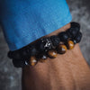 Bohemian Style Turquoise Heart Handmade Bracelet Set For Unisex