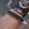 Bohemian Style Turquoise Heart Handmade Bracelet Set For Unisex