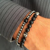 Bohemian Style Turquoise Heart Handmade Bracelet Set For Unisex