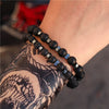 Bohemian Style Turquoise Heart Handmade Bracelet Set For Unisex