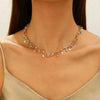 Bohemian Summer Beach Shell Imitation Pearl Starfish Conch Alloy Jewelry With Electroplating For Women