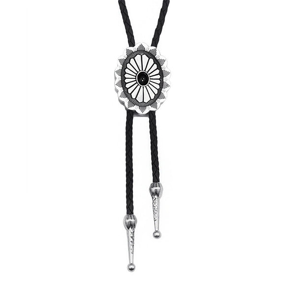 Bolo Tie Jewelry Alloy With Geometric Pattern Goldplated Hip Hop Style Unisex