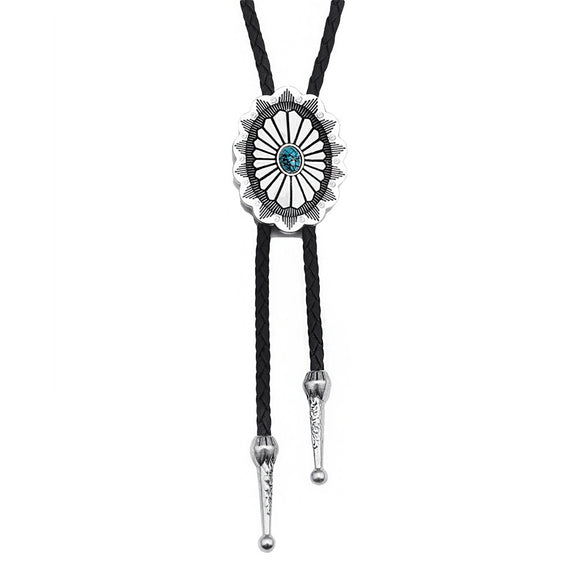 Bolo Tie Jewelry Alloy With Geometric Pattern Goldplated Hip Hop Style Unisex