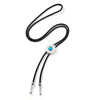 Bolo Tie Polo Tie Retro Style Alloy Wool Chain With Flower Pattern And Electroplating Process Inlaid With Artificial And Semiprecious Gemstones Unisex