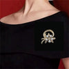 Bow Brooch Alloy Electroplated Fashion Ol Style Accessories For Women And Unisex
