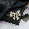 Bow Brooch Zinc Alloy Fashion Electroplated Unisex Accessory