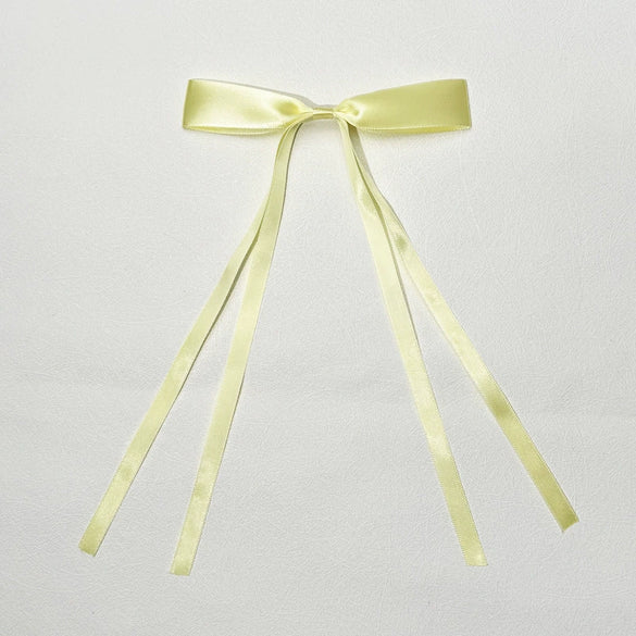 Bow Hairpin Polyester Fiber Handmade Women's Hair Accessory