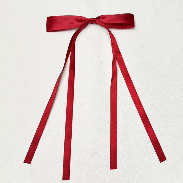 Bow Hairpin Polyester Fiber Handmade Women's Hair Accessory