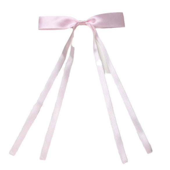 Bow Hairpin Polyester Fiber Handmade Women's Hair Accessory
