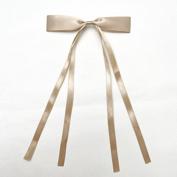 Bow Hairpin Polyester Fiber Handmade Women's Hair Accessory
