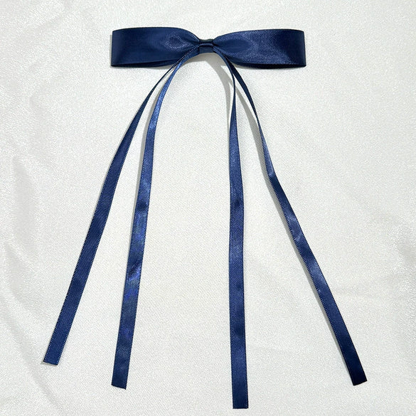Bow Hairpin Polyester Fiber Handmade Women's Hair Accessory