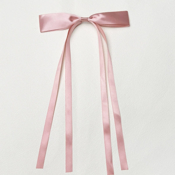 Bow Hairpin Polyester Fiber Handmade Women's Hair Accessory