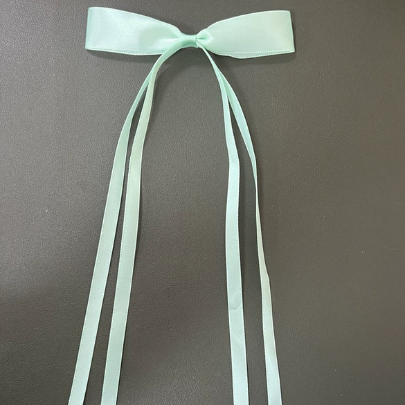 Bow Hairpin Polyester Fiber Handmade Women's Hair Accessory