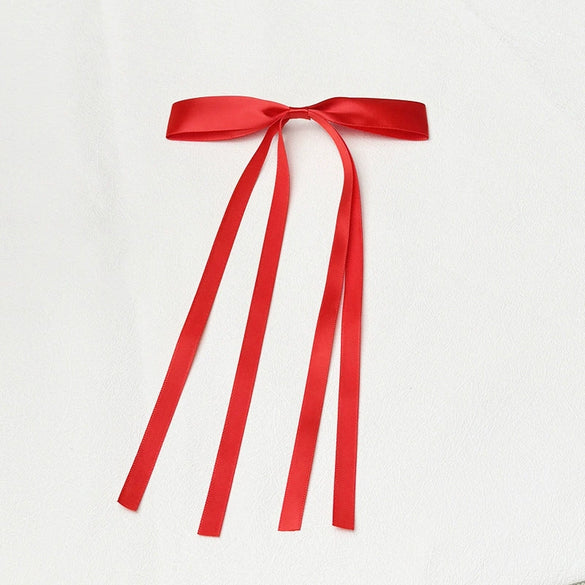 Bow Hairpin Polyester Fiber Handmade Women's Hair Accessory