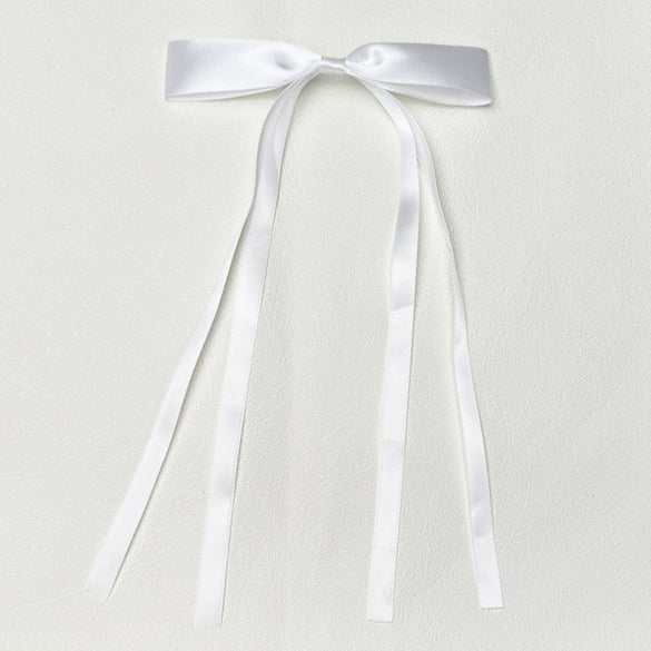 Bow Hairpin Polyester Fiber Handmade Women's Hair Accessory