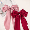 Bow Ribbon Hair Clip Silk And Satin Handmade Women's Hair Accessories