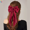 Bow Ribbon Hair Clip Silk And Satin Handmade Women's Hair Accessories