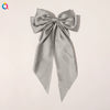 Bow Ribbon Hair Clip Silk And Satin Handmade Women's Hair Accessories