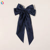 Bow Ribbon Hair Clip Silk And Satin Handmade Women's Hair Accessories