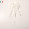 Bow Ribbon Hair Clip Silk And Satin Handmade Women's Hair Accessories