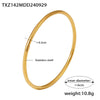 Bow Ring Bracelet 316L Stainless Steel Pvd Plated 18K Gold Jewelry