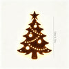 Boxwood Starshaped Christmas Tree Wall Decoration With Warm Light Outline Remotecontrolled Indoor Holiday Display