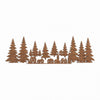 Boxwood Starshaped Christmas Tree Wall Decoration With Warm Light Outline Remotecontrolled Indoor Holiday Display