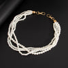 Boys Jeans Accessories Hiphop Winding Imitation Pearl Pants Chain With Buttons And Double Circle Belt Loops