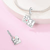 Bracelet Accessories Copper Plated 925 Silver Peace Hope Angel Olive Charm Beads Cross Dripping Oil