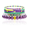 Bracelet Acrylic Geometric Handmade Beaded Jewelry