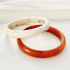 Bracelet Acrylic Geometric Marble Pattern Electroplated