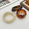 Bracelet Acrylic Resin Exaggerated Geometric Handmade Splicing