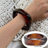 Bracelet Acrylic Resin Exaggerated Geometric Handmade Splicing